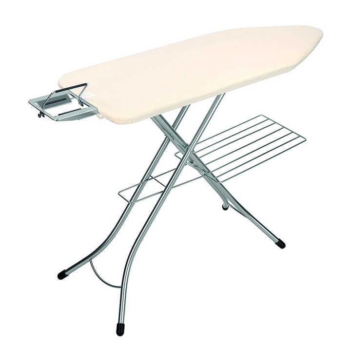 Ironing Board New Style Professional Easy Storage Folding with Mesh Top Clothing Cotton PE Living Room Foldable Customized Logo