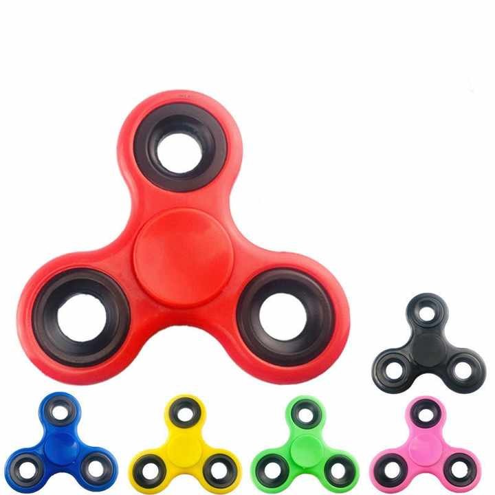 Custom Printing LOGO Wholesale Fidget Spinner Silent 608 Bearing Lasting Rotation Stress Relief Toys for Kids Adult