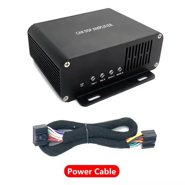 Amplifier Car Audio Karaoke With Car Wireless Microphone Dsp Power Amplifier for Android Stereo DSP