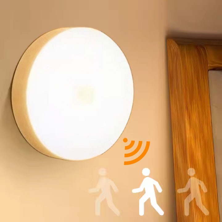 Human Motion Induction Led Sensor Light USB Charging 800mAh Night Lamp Wall Cabinet Light Wireless Closet Lamp Night Light