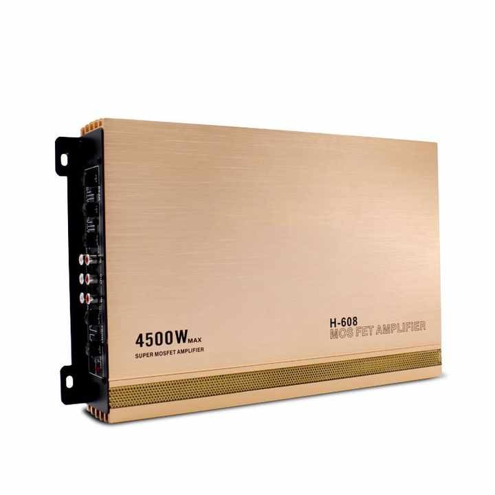 High-power Car Audio Modified Power Amplifier Four-channel Four-way Car Amplifier