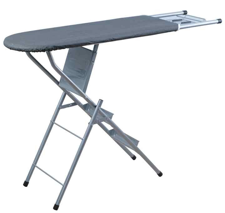 Heavy-Duty Transformable Folding Ironing Board with Iron Rest Clothing Use Ladder Ironing Boards