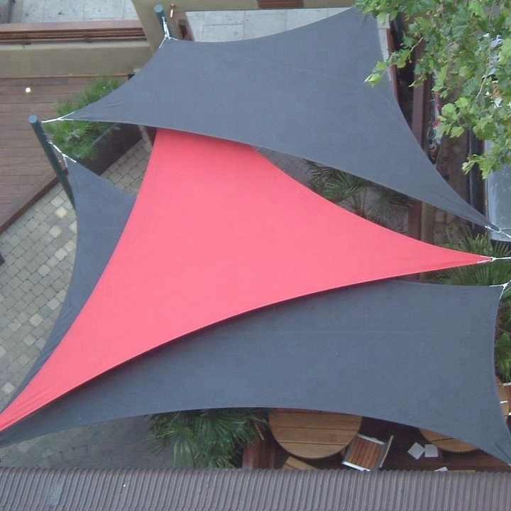 Rectangle 5*7m Waterproof Shade Sails Outdoor Sun Shade Sail Big Size Sun Shad Cloth