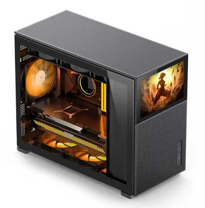 Hot Sale Computer Jonsbo D31 MESH with Screen Version Black RGB Middle Tower Case PC Gaming CASE