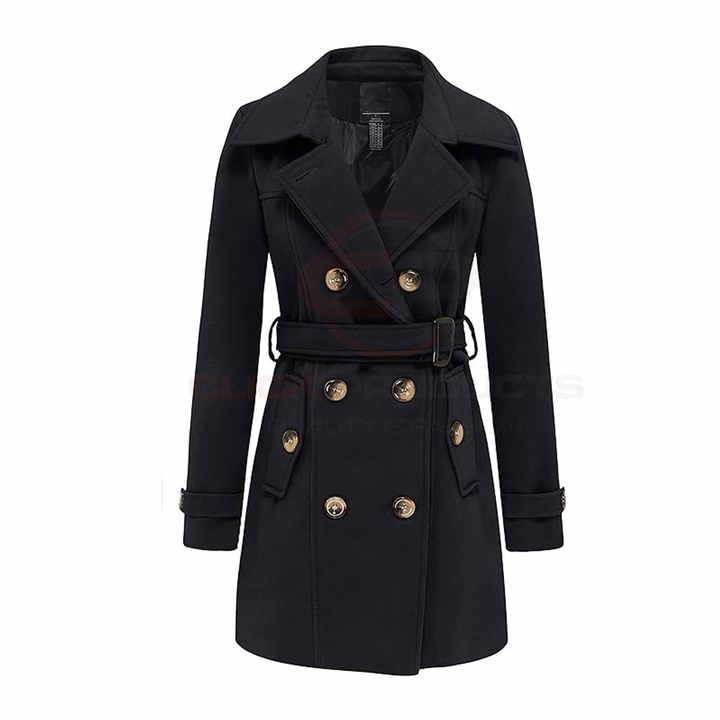 Customized Design and Colors Winter Wear Women Long Coats Best Wholesale Cotton Wool Material Breathable Fit Casual Coats