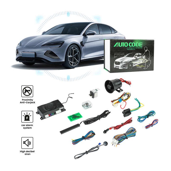 Auto Passive Keyless Entry PKE Proximity Immobilizer One Way Security Car Alarm
