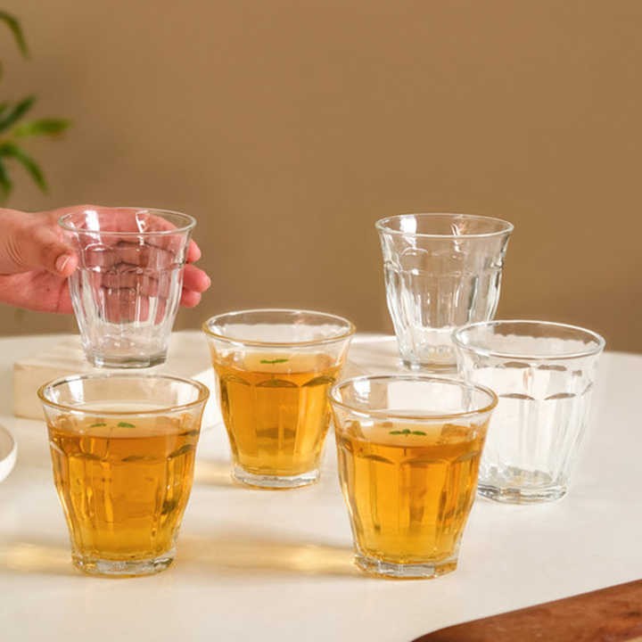 Wholesale Hot Selling New 8oz/250ml Round Stemless Transparent Glass Wine Glasses for bar Party Whiskey Cocktail Juice