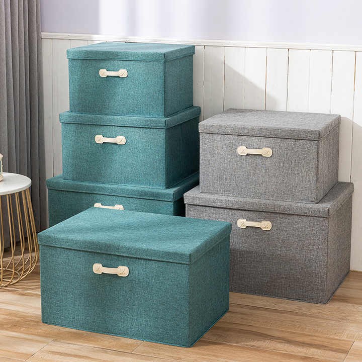 88L Wardrobe Organizer Foldable Dustproof Storage Box Cube Storage Bins Closet Systems & Organizers Storage Boxes & Bins
